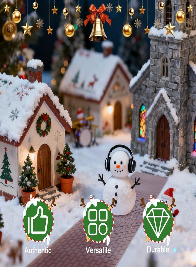 Verplexter Village Brick Street Accessory, Decorative Holiday Building Material, for dept 56 Village Product Accessories, Brown 0.2"x 4.75"x 48" - Image 4